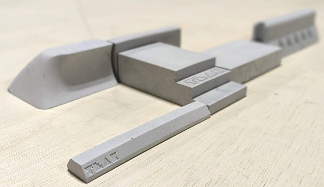 Teak Tuning Monument Series Park - Includes 6 Obstacles & Transition Tape