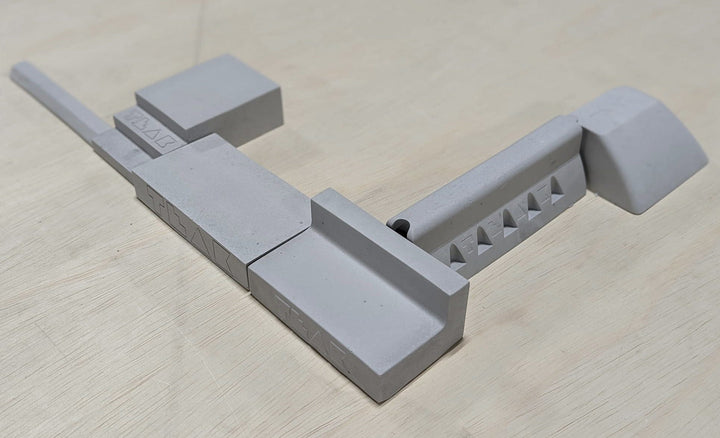 Teak Tuning Monument Series Park - Includes 6 Obstacles & Transition Tape