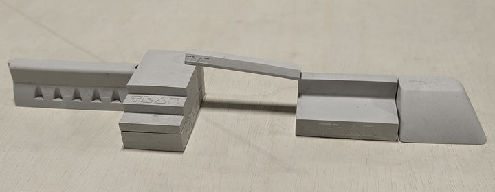 Teak Tuning Monument Series Park - Includes 6 Obstacles & Transition Tape