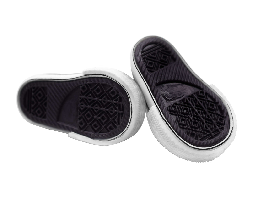 Teak Tuning Fingerboard Shoes, Pair - Black