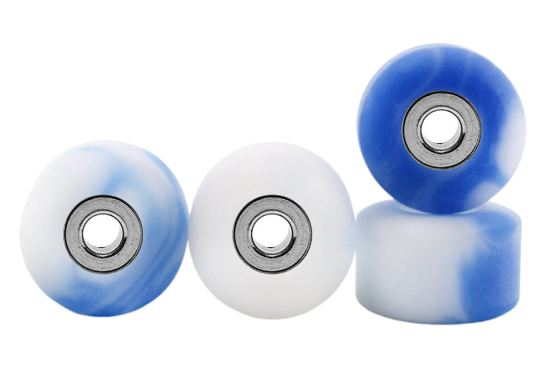 Teak Tuning Apex New Street Wheels - 61D Urethane - Ultraspin Bearings - "Ocean Swirl"