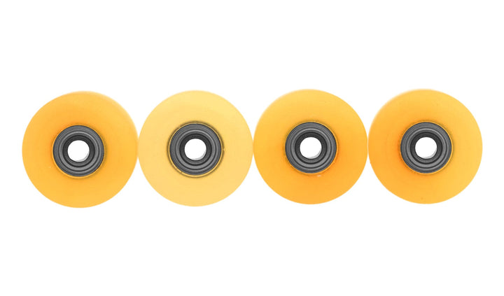 Teak Tuning Apex New Street Wheels - 61D Urethane - ABEC-9 Bearings - "Yellow Sol"