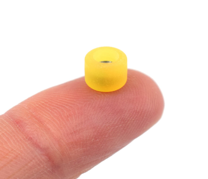 Teak Tuning Apex New Street Wheels - 61D Urethane - ABEC-9 Bearings - "Yellow Sol"