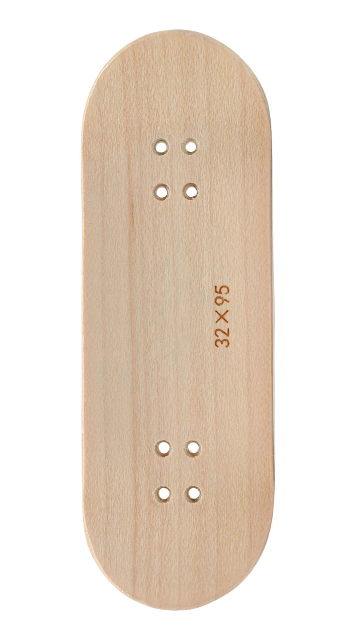 Teak Tuning PROlific Wooden 5 Ply Fingerboard Deck 32x95mm - The Classic - with Color Matching Mid Ply