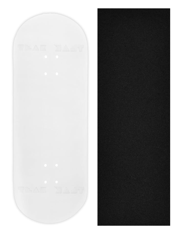 Teak Tuning Polymer Composite Fingerboard Deck, "Powder Snow" - 35mm Width