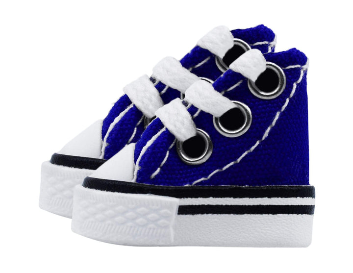 Teak Tuning Fingerboard Shoes, Pair - Blue