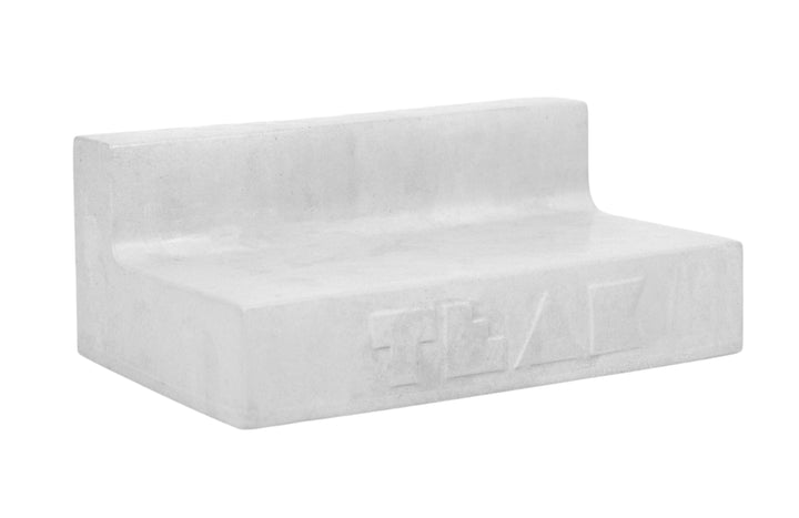 Teak Tuning Monument Series Concrete Ledge Obstacle - 4.25" Wide, 2" Tall - "Sterling Gray" Colorway