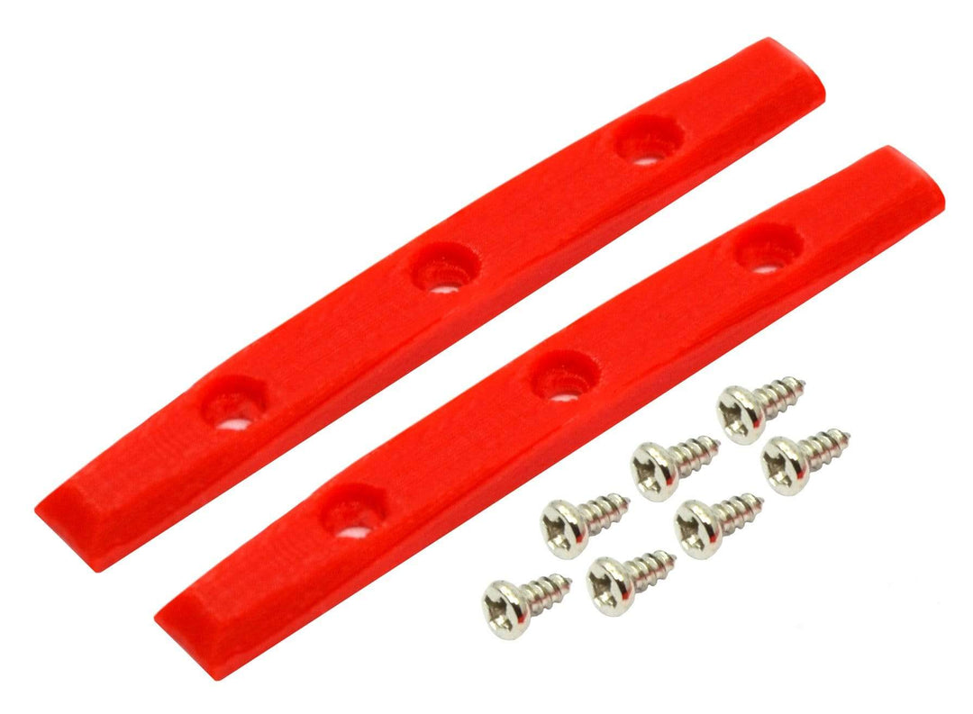 Teak Tuning Gem Edition Board Rails (Screws Included) - Red Red