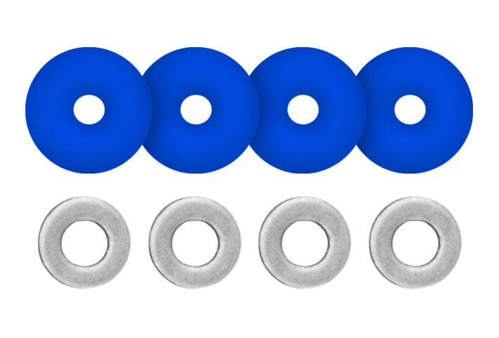 Teak Tuning O-Ring Bushings Pro Duro Series - Multiple Durometers - Dark Blue 71A