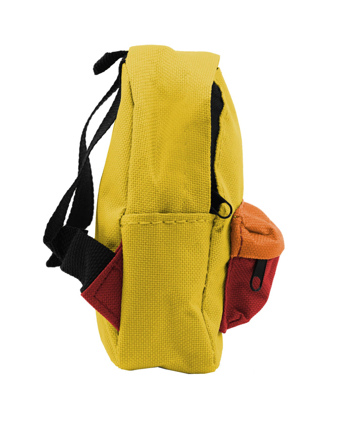 Teak Tuning Mini Fingerboard Travel Backpack Case - Yellow Yellow