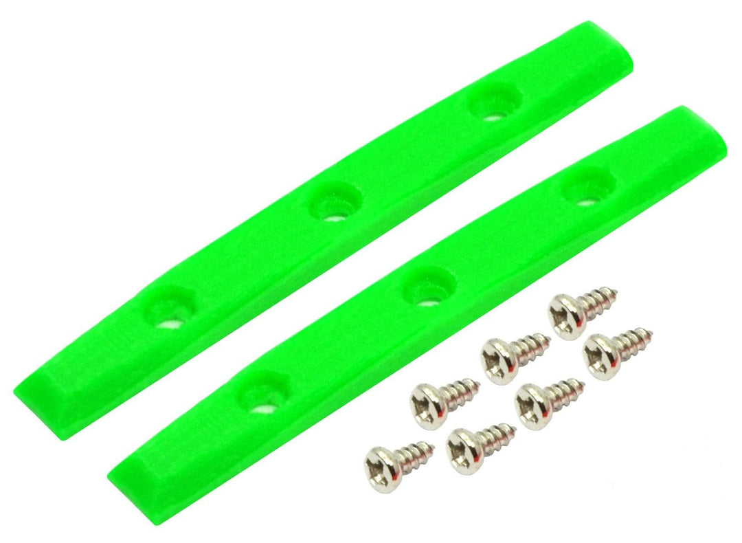 Teak Tuning Gem Edition Board Rails (Screws Included) - Green Green