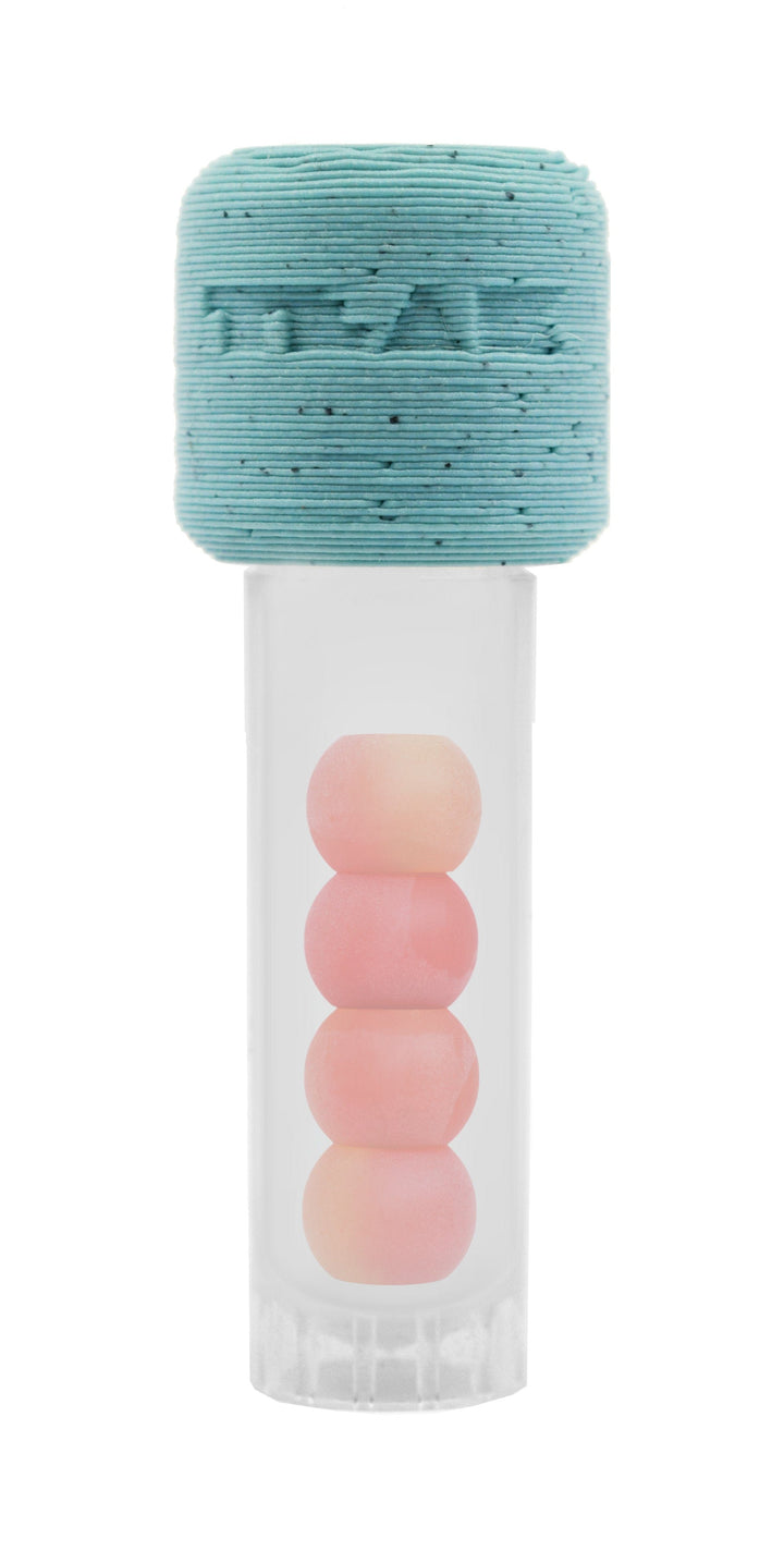 Teak Tuning Apex 61D Urethane Fingerboard Wheels, Globe Shape, ABEC-9 Stealth Bearings - Mars Colorway - Set of 4