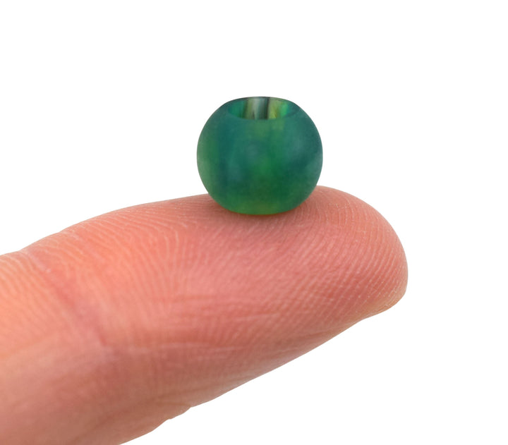 Teak Tuning Apex 61D Urethane Fingerboard Wheels, Globe Shape, ABEC-9 Stealth Bearings - Nebula Colorway - Set of 4