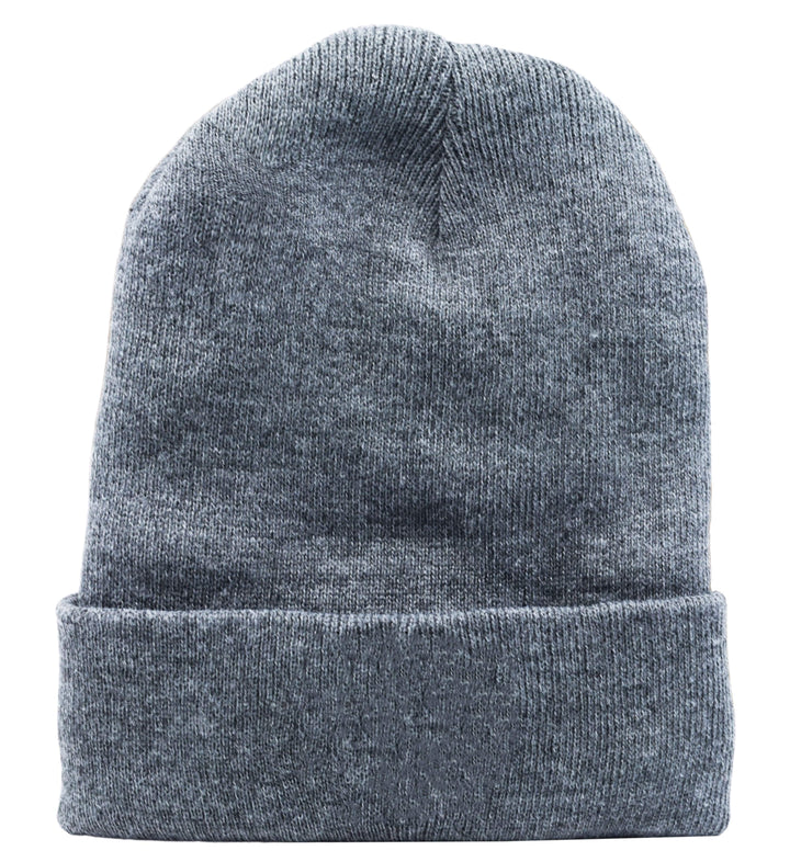 Teak Tuning Limited Edition Beanie "Heather Gray" Edition with Teak Tuning Faux Leather Patch
