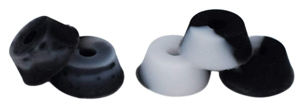 Pro Duro Bubble Bushings, Black & White Swirl - Fingerboard Tuning