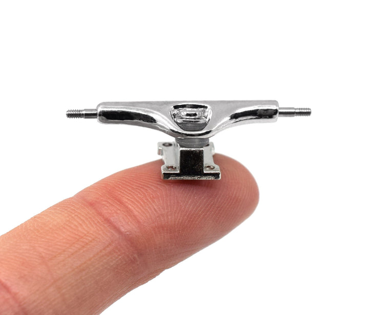 Teak Tuning Prodigy Swerve Trucks, 34mm - Polished Silver Colorway