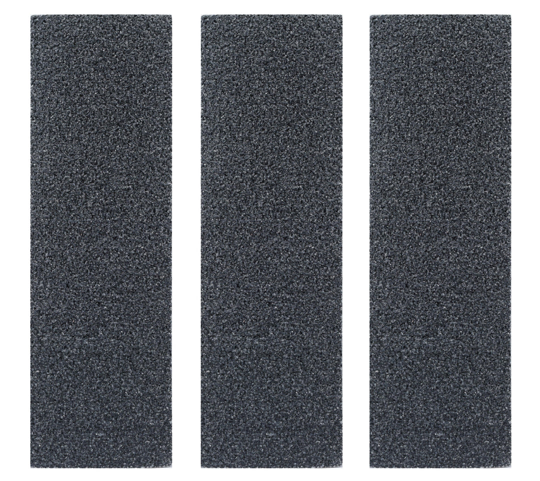 Teak Tuning 3PK Fingerboard Skate Grip Tape, Black Edition - 38mm x 114mm