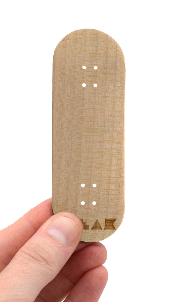 Teak Tuning PROlific Wooden 5 Ply Fingerboard Deck 32x95mm - The Classic - with Color Matching Mid Ply