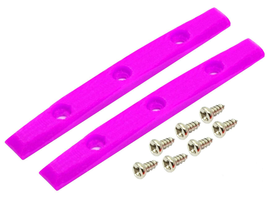 Teak Tuning Gem Edition Board Rails (Screws Included) - Pink Pink