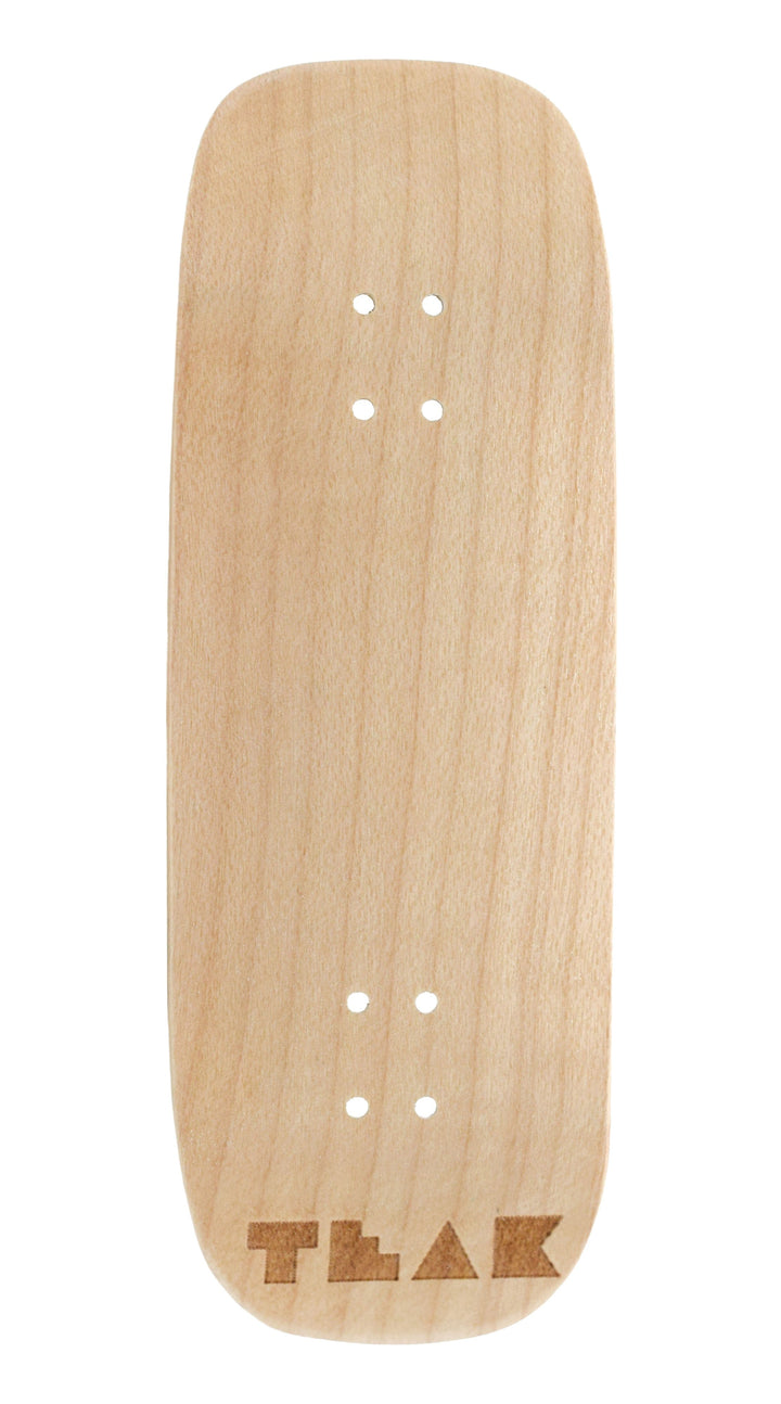Teak Tuning PROlific Wooden 5 Ply Fingerboard Boxy Deck 32x96mm - The Classic