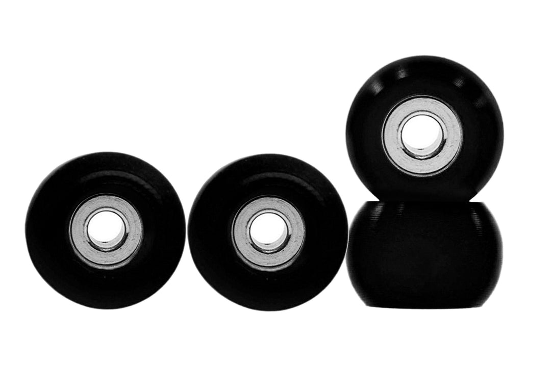 Teak Tuning Eco 85D CNC Poly Wheels - Rounded Shape - Black Colorway