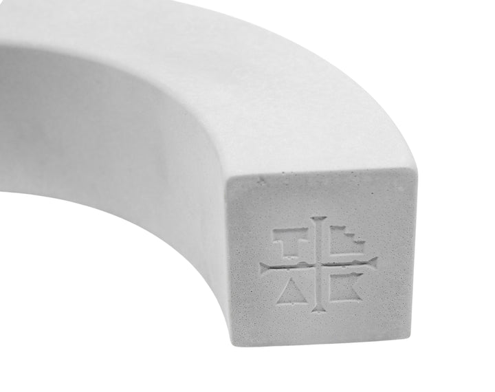 Teak Tuning Monument Series Concrete 90° Loaf Obstacle - 6.5" Long, 2" Tall - "Sterling Gray" Colorway