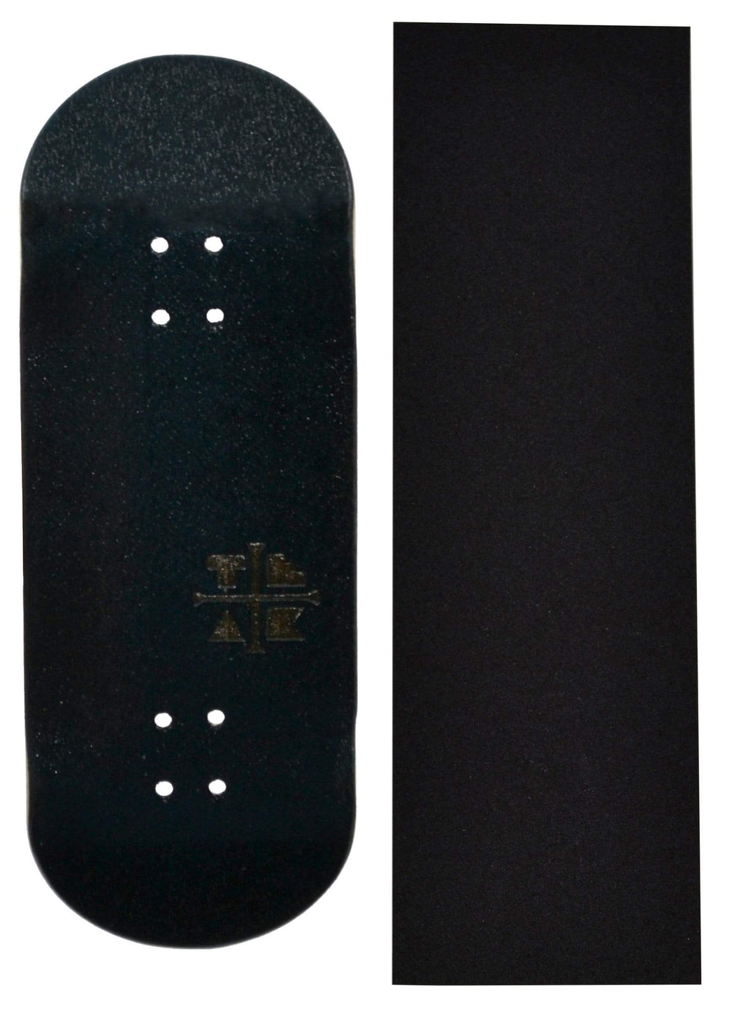 Teak Tuning PROlific Wooden Fingerboard Deck, "Black Mamba" - 34mm x 97mm