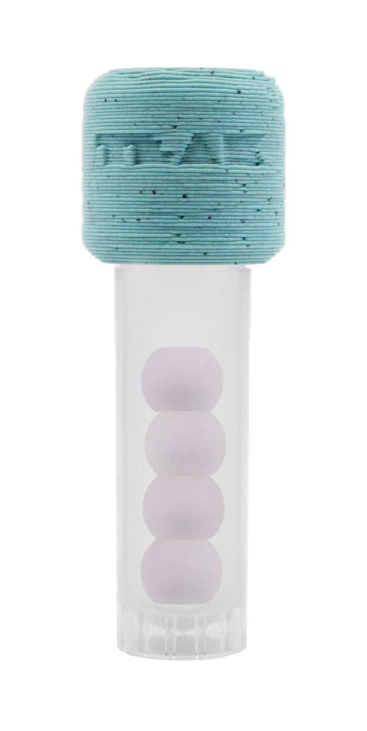 Teak Tuning Apex 61D Urethane Fingerboard Wheels, Globe Shape, ABEC-9 Stealth Bearings - Supernova Colorway - Set of 4