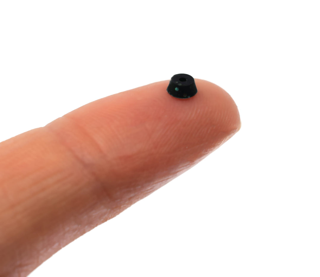 Teak Tuning Bubble Bushings Pro Duro Series - Multiple Durometers - Black with Green Glitter