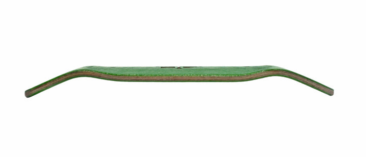 Teak Tuning Carlsbad Cruiser Wooden Fingerboard Deck, "Ghillie Green" - 34mm x 100mm