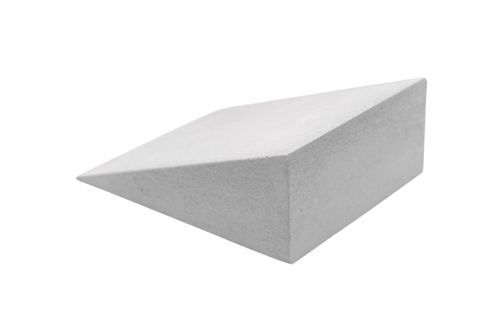 Teak Tuning Monument Series Concrete Kicker Ramp, Medium - 1 Inch Tall, 4 Inches Long - "Sterling Gray" Colorway