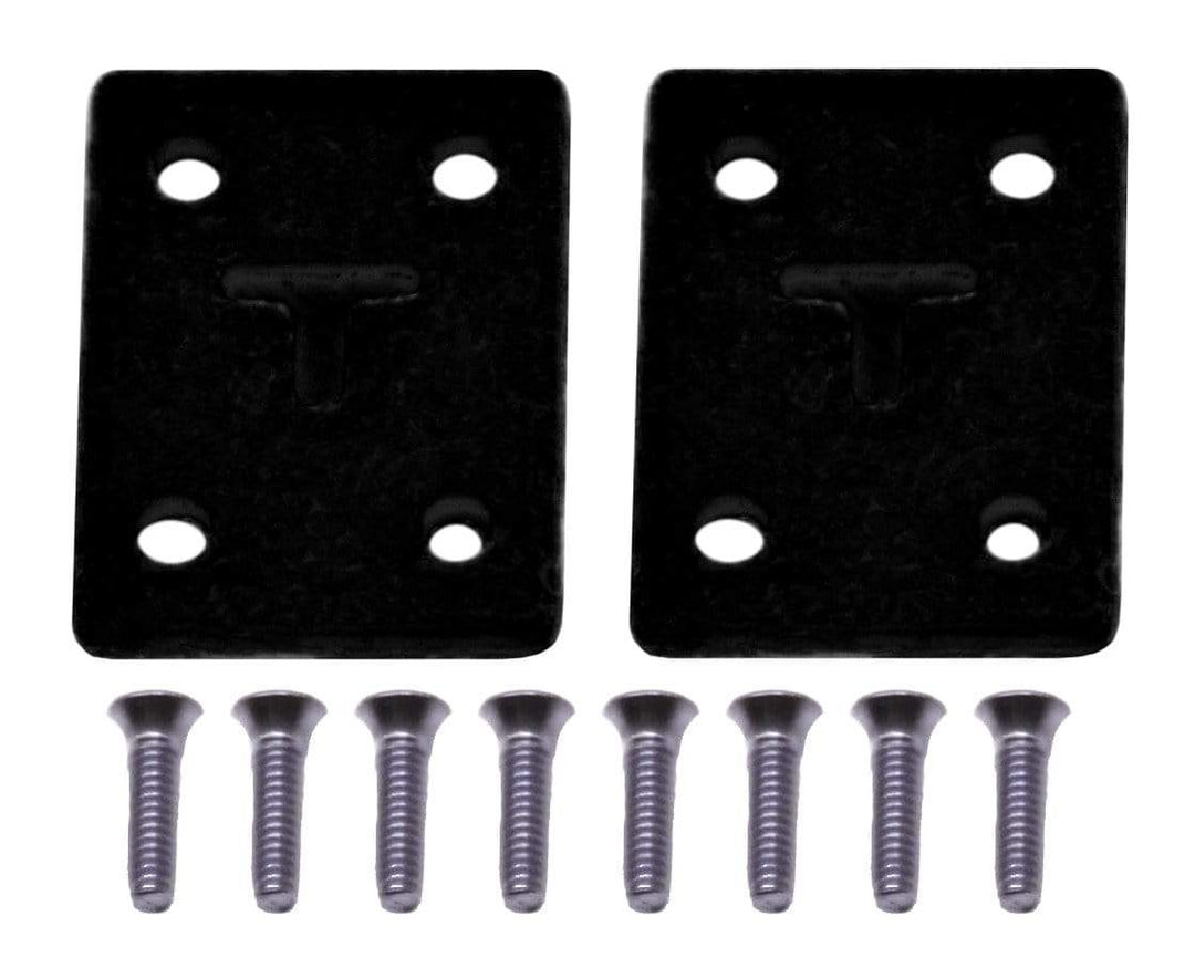 Teak Tuning Riser Pad Kit (Includes 8 Long Screws) - Midnight Black