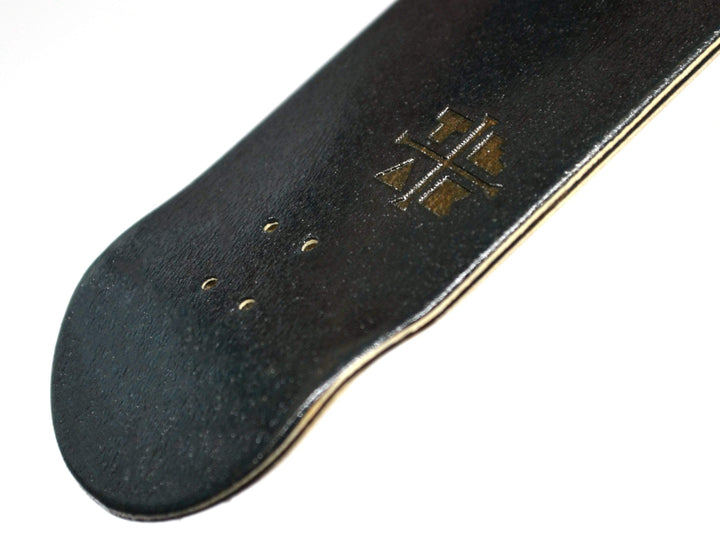 Teak Tuning PROlific Wooden Fingerboard Deck, "Black Mamba" - 34mm x 97mm