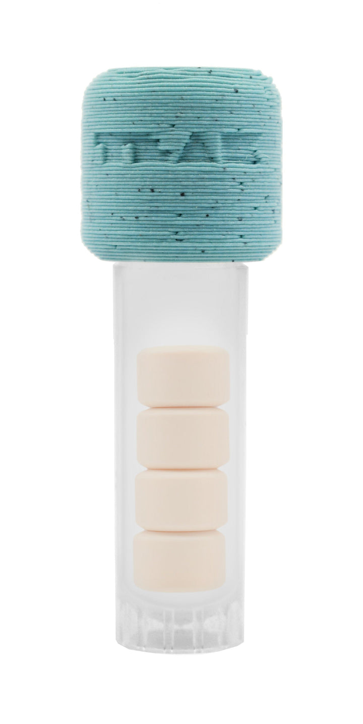 Teak Tuning Apex 71D Urethane Fingerboard Wheels, New Street Shape, Ultra Spin Bearings - Coral Reef Colorway - Set of 4