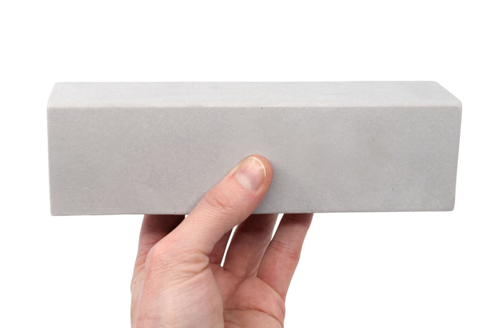 Teak Tuning Monument Series Concrete Straight Loaf Obstacle - 7" Long, 2" Tall - "Sterling Gray" Colorway