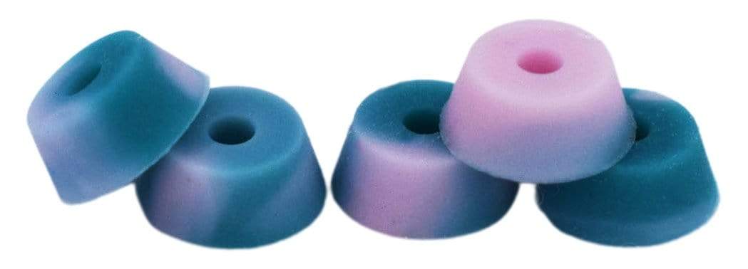 Teak Tuning Bubble Bushings Pro Duro Series - Multiple Durometers - Pink and Teal Swirl 51A