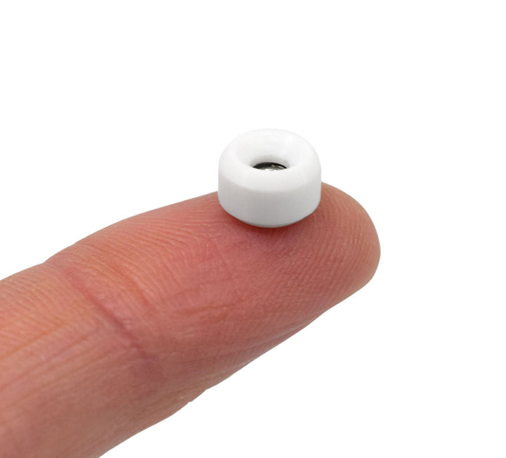 Teak Tuning Eco Slim Conical Wheels - 81D Resin - "White"