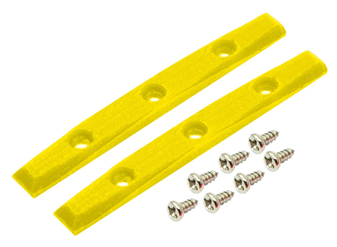 Teak Tuning Gem Edition Board Rails (Screws Included) - Yellow Yellow