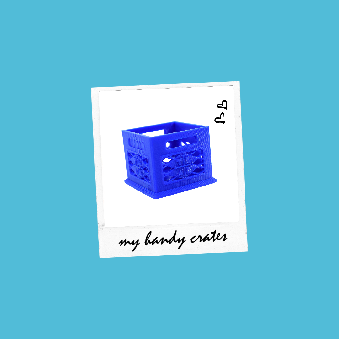 Stacking Miniature Milk Crates