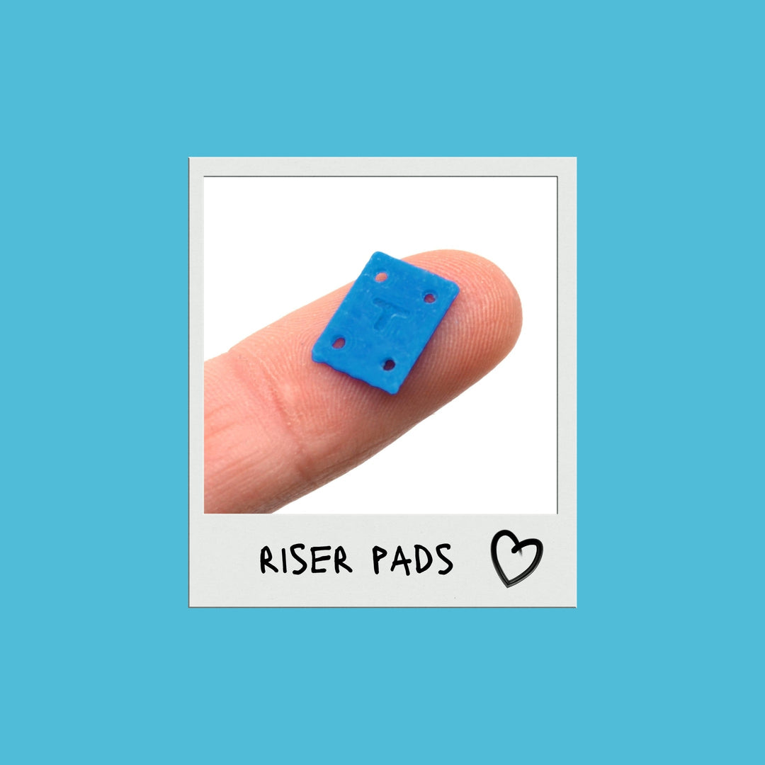 What Are Riser Pads in Fingerboarding?