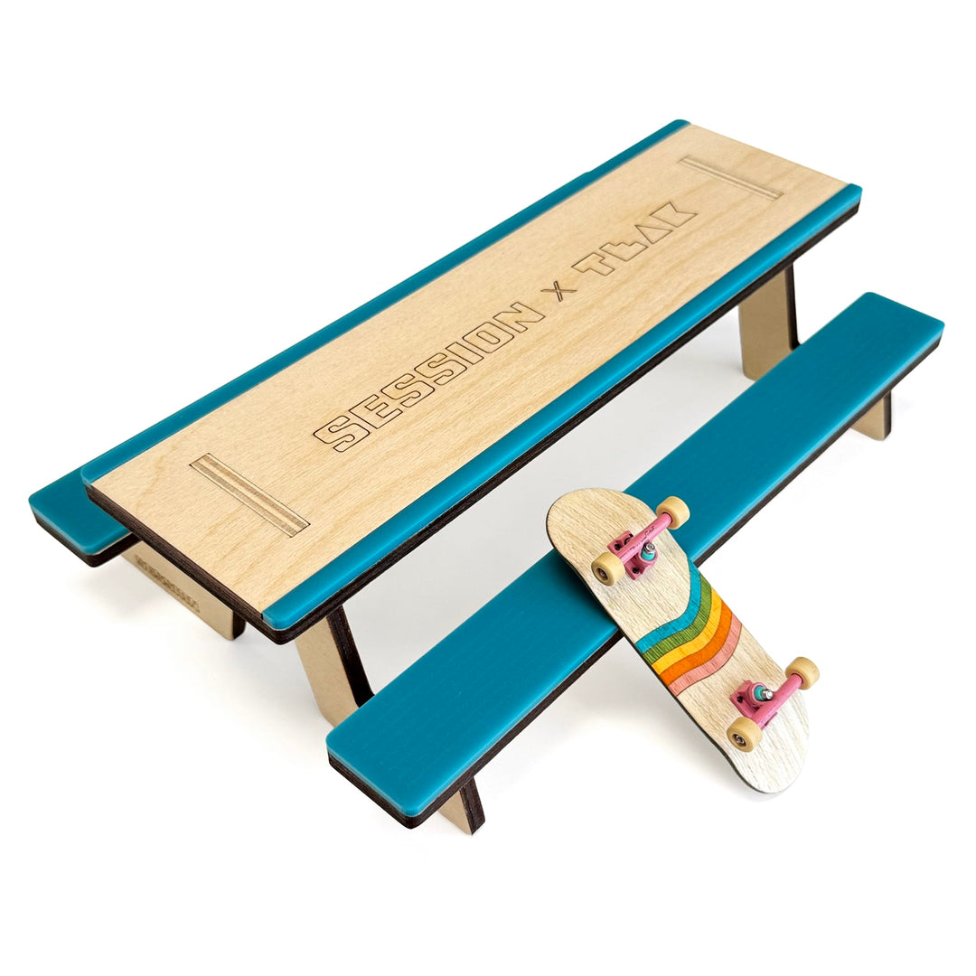 Teak Tuning fingerboard ramps and obstacles
