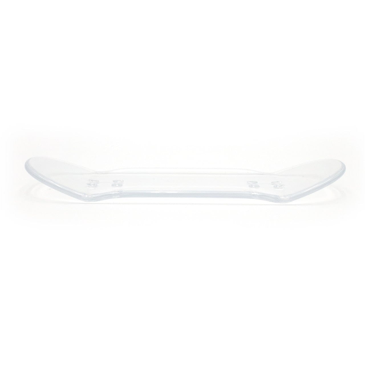 34mm Crystal Clear Fingerboard Deck by Duck Decks - Pekin V2 Shape