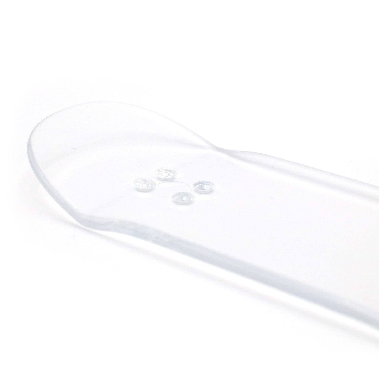34mm Crystal Clear Fingerboard Deck by Duck Decks - Pekin V2 Shape