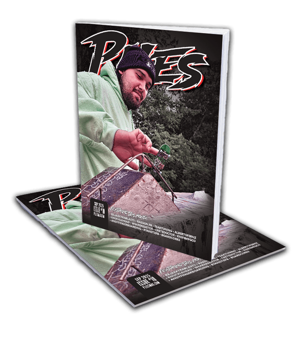 Teak Tuning Pro Fingerboards Plies Magazine Issue #10 by USAFBL - Limited Edition Physical Print Copy of Plies Magazine Issue #10