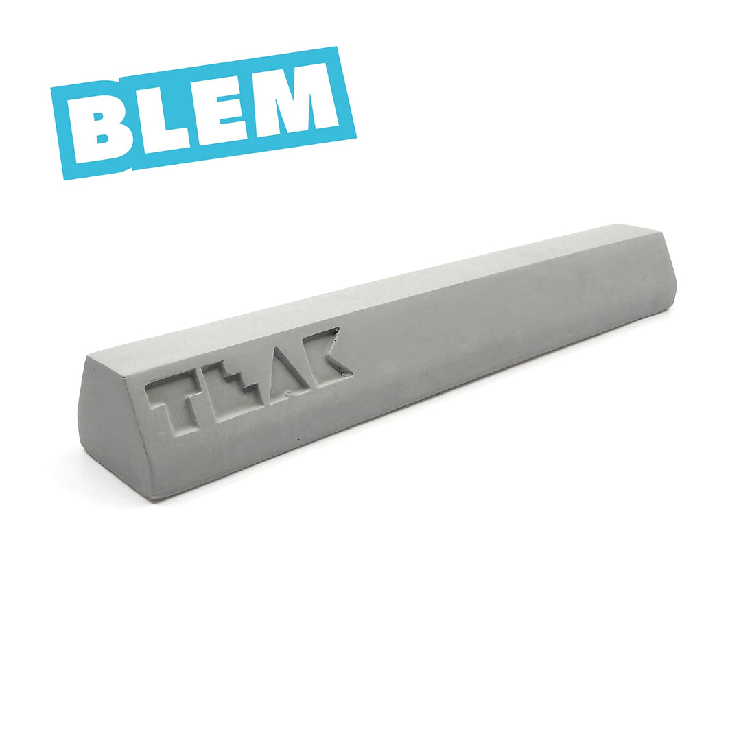 Teak Tuning - Monument Series BLEM Monument Series Concrete Parking Curb - 6" Long - "Sterling Gray" Colorway - FINAL SALE