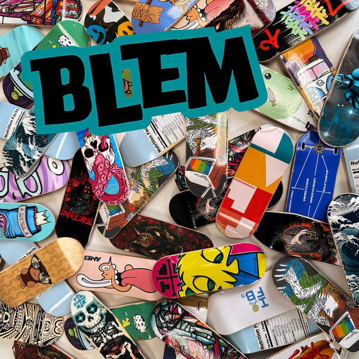 Teak Tuning BLEM Heat Transfer Graphic Decks - Mystery 4 Pack - Random Graphics, Sizes, Shapes