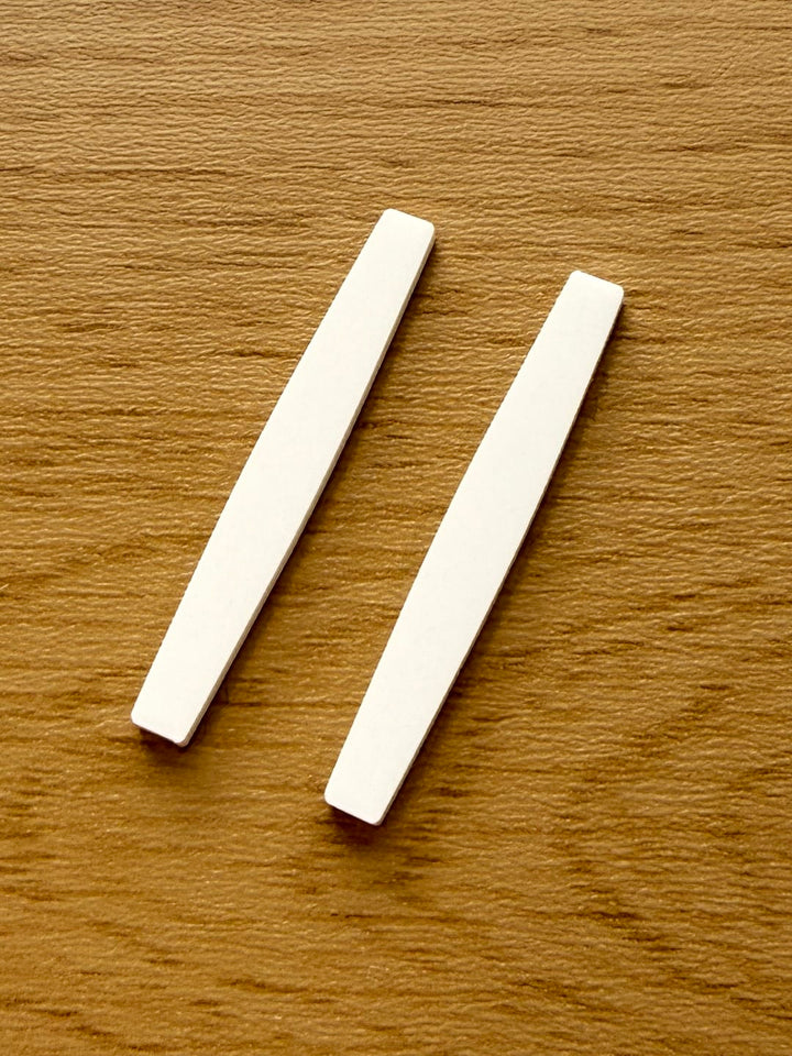Teak Pin Rails Acrylic Self Adhesive Board Rails - White Snow – Teak Tuning Pro ...