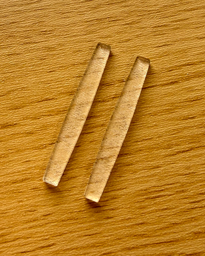 Teak Pin Rails Acrylic Self Adhesive Board Rails - Ghost Clear – Teak Tuning Pro ...