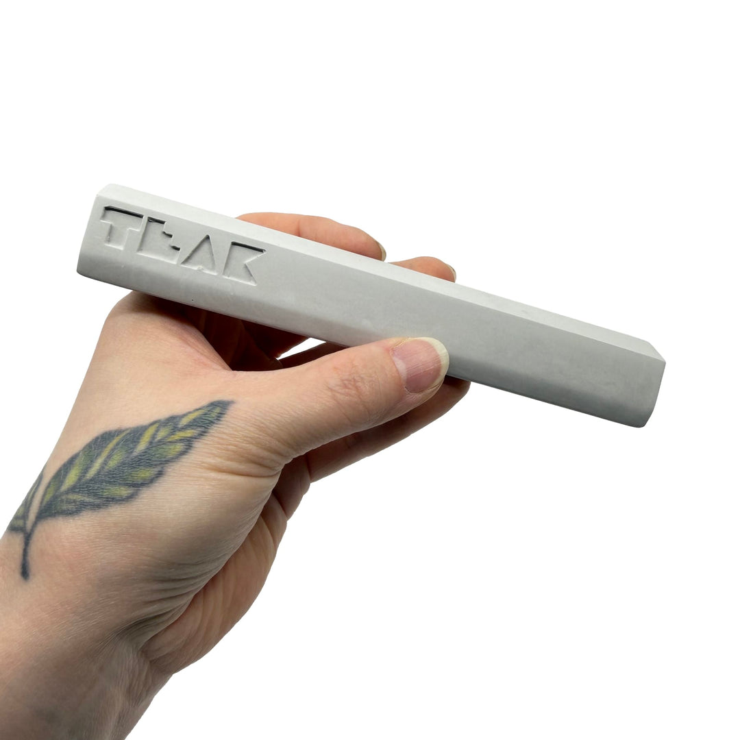 Teak Tuning - Monument Series BLEM Monument Series Concrete Parking Curb - 6" Long - "Sterling Gray" Colorway - FINAL SALE