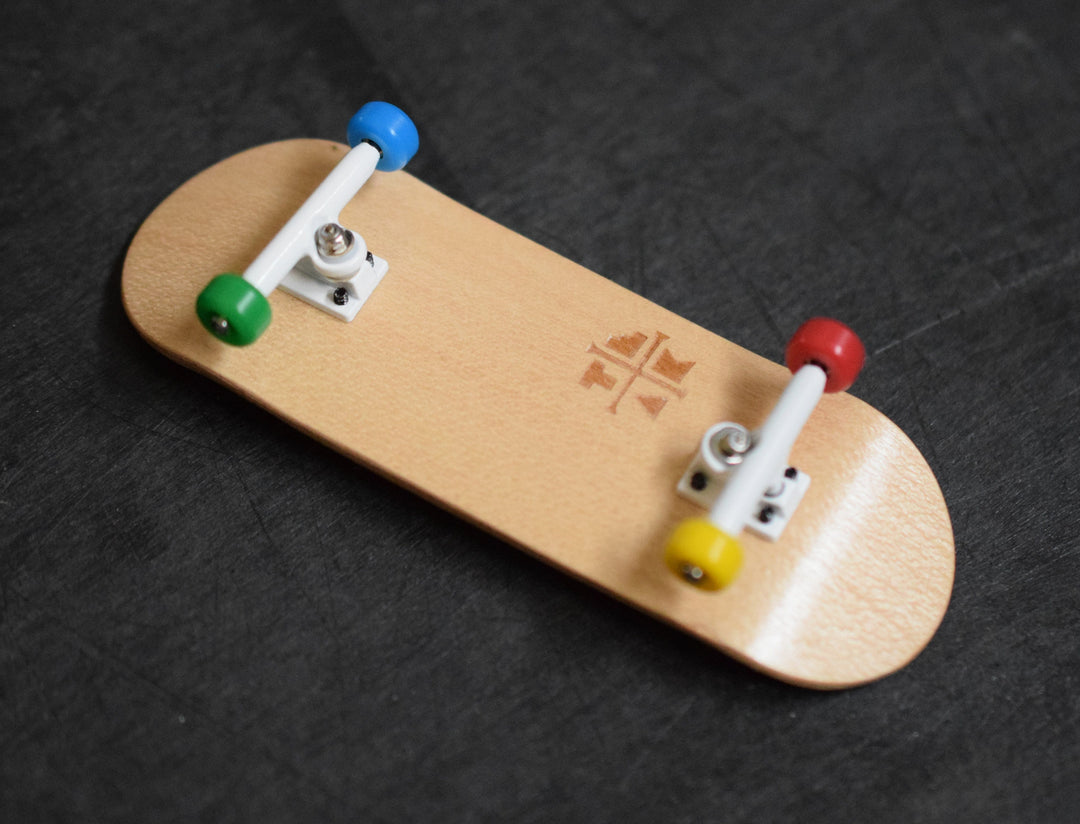 Teak Tuning 32mm Prolific Gen2 Fingerboard Complete - "Everything Is Awesome" Colorway - Gen2 Prodigy Trucks + Pro Duro Bubble Bushings